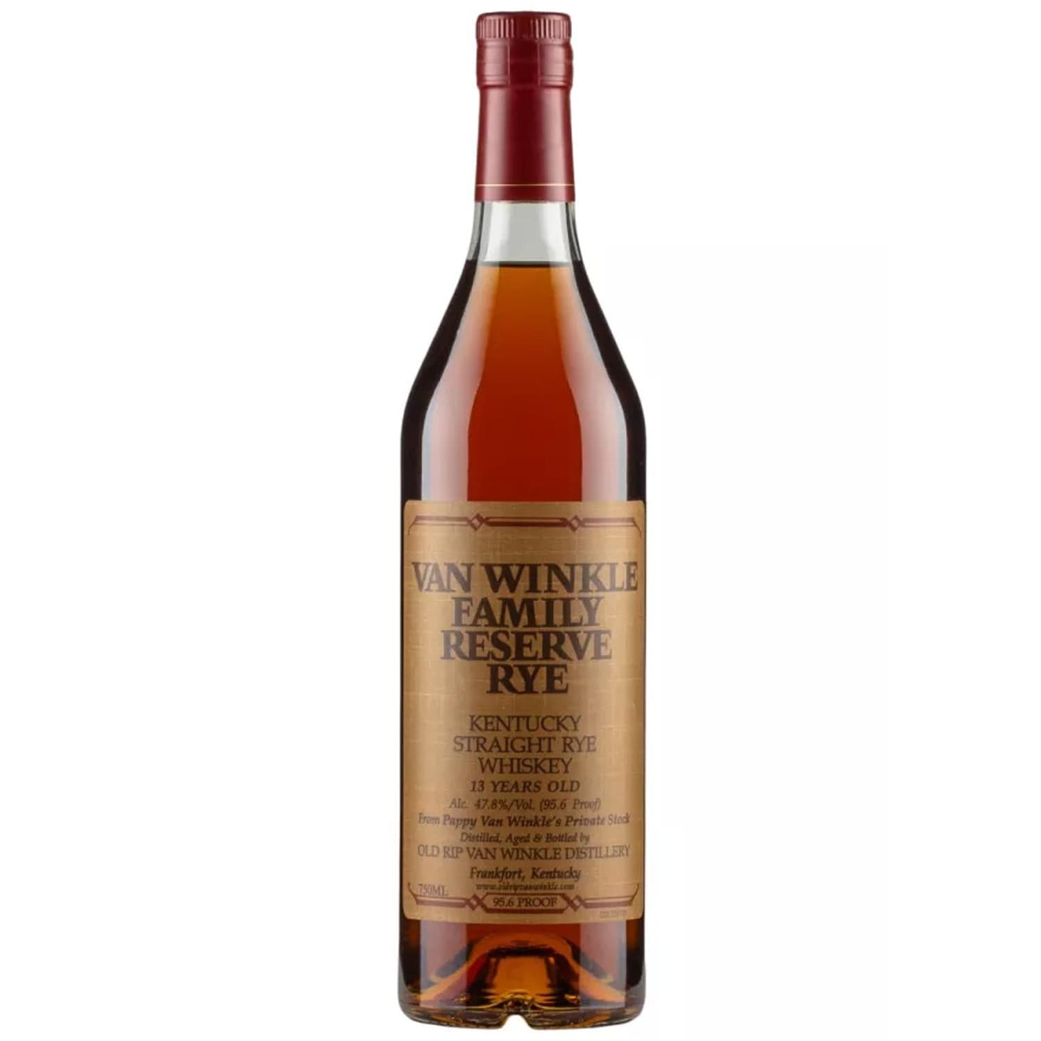 Pappy Van Winkle 13 Year Old Family Reserve Rye Whiskey 75cl