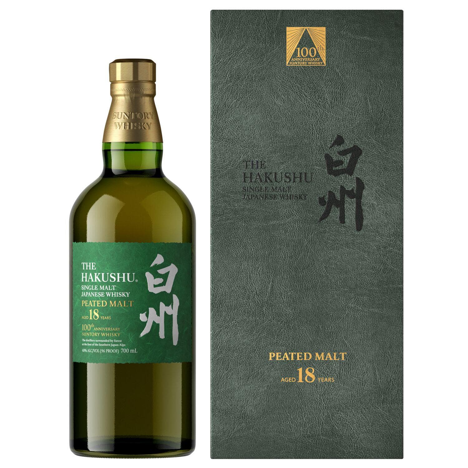 Suntory Hakushu 18 Year Old 100th Anniversary Edition Japanese Whisky 70cl