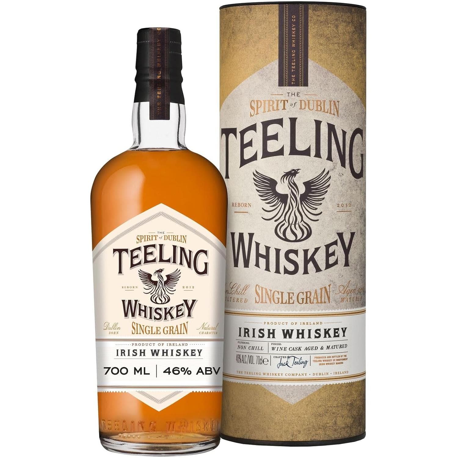 Teeling Single Grain Irish Whiskey 70cl