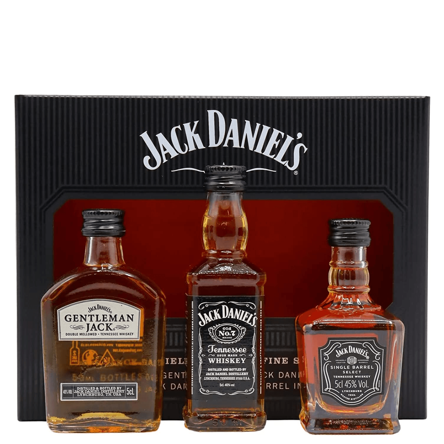 Jack Daniels Family Pack Miniature Gift Pack 3x5cl