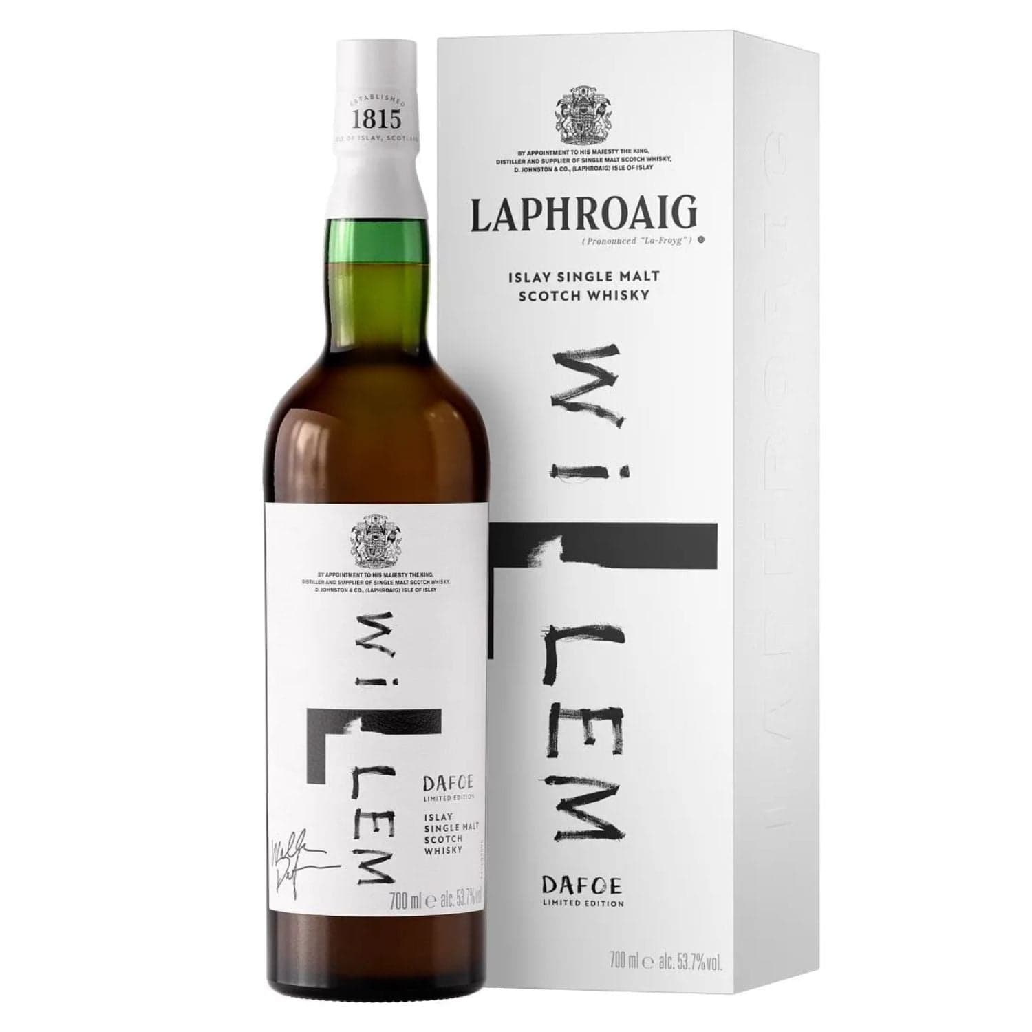 Laphroaig 14 Year Old Willem Dafoe Single Malt Whisky 70cl