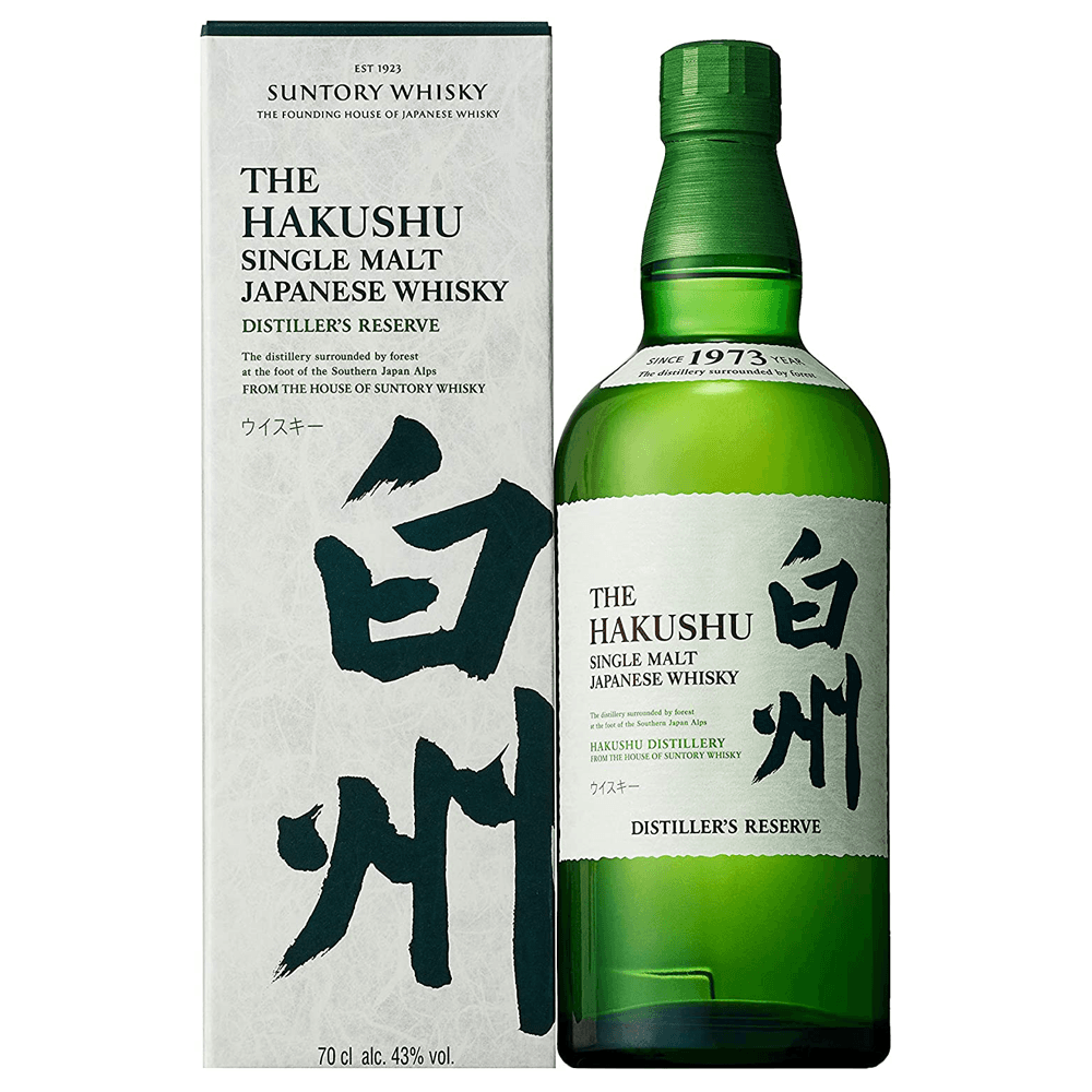 Suntory Hakushu Distillers Reserve Japanese Whisky 70cl