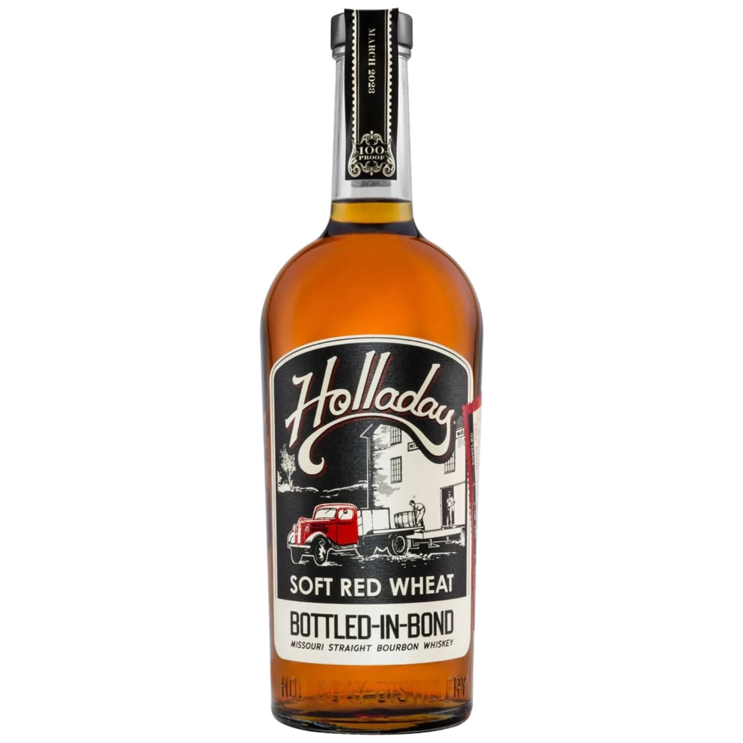 Ben Holladay Red Wheat Bottled in Bond Bourbon 70cl