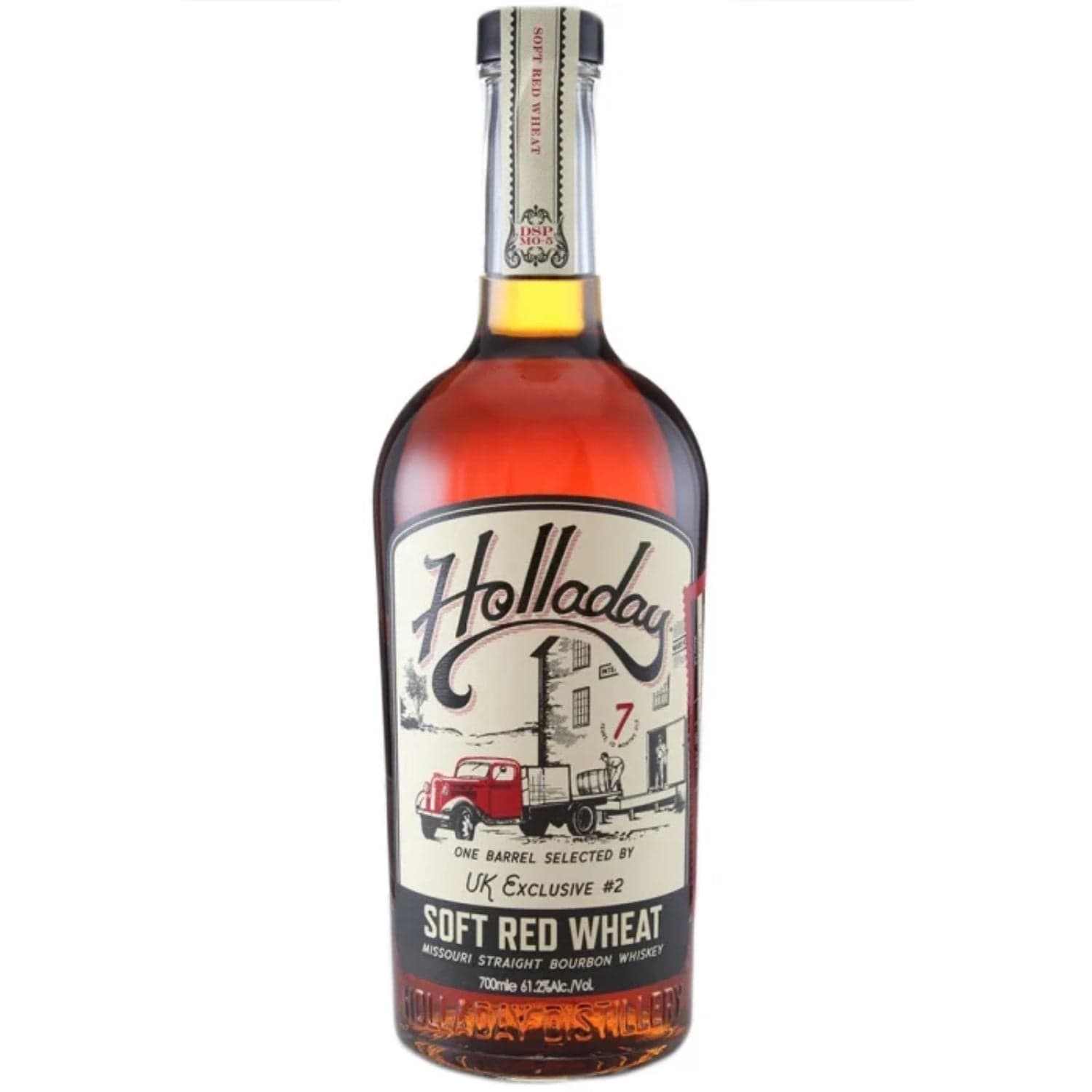 Ben Holladay Red Wheat Single Barrel #2 17F03/3512 Bourbon 61.2% 70cl