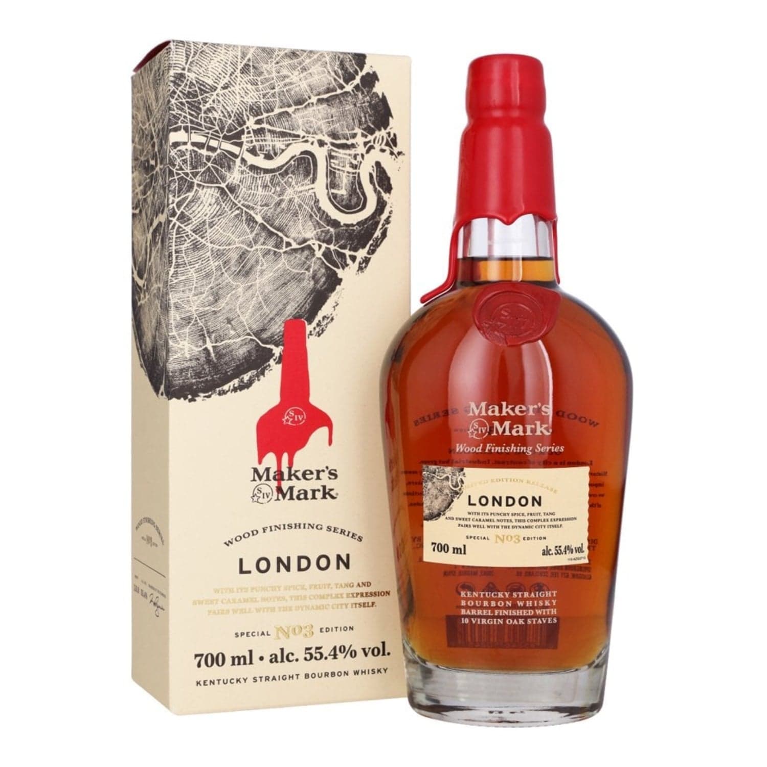 Maker's Mark London Edition Bourbon Whisky 70cl