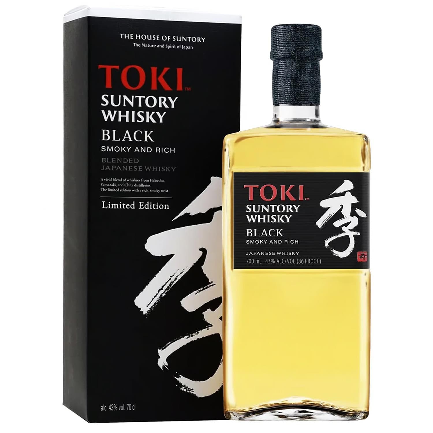 Suntory Toki Black Japanese Whisky 70cl