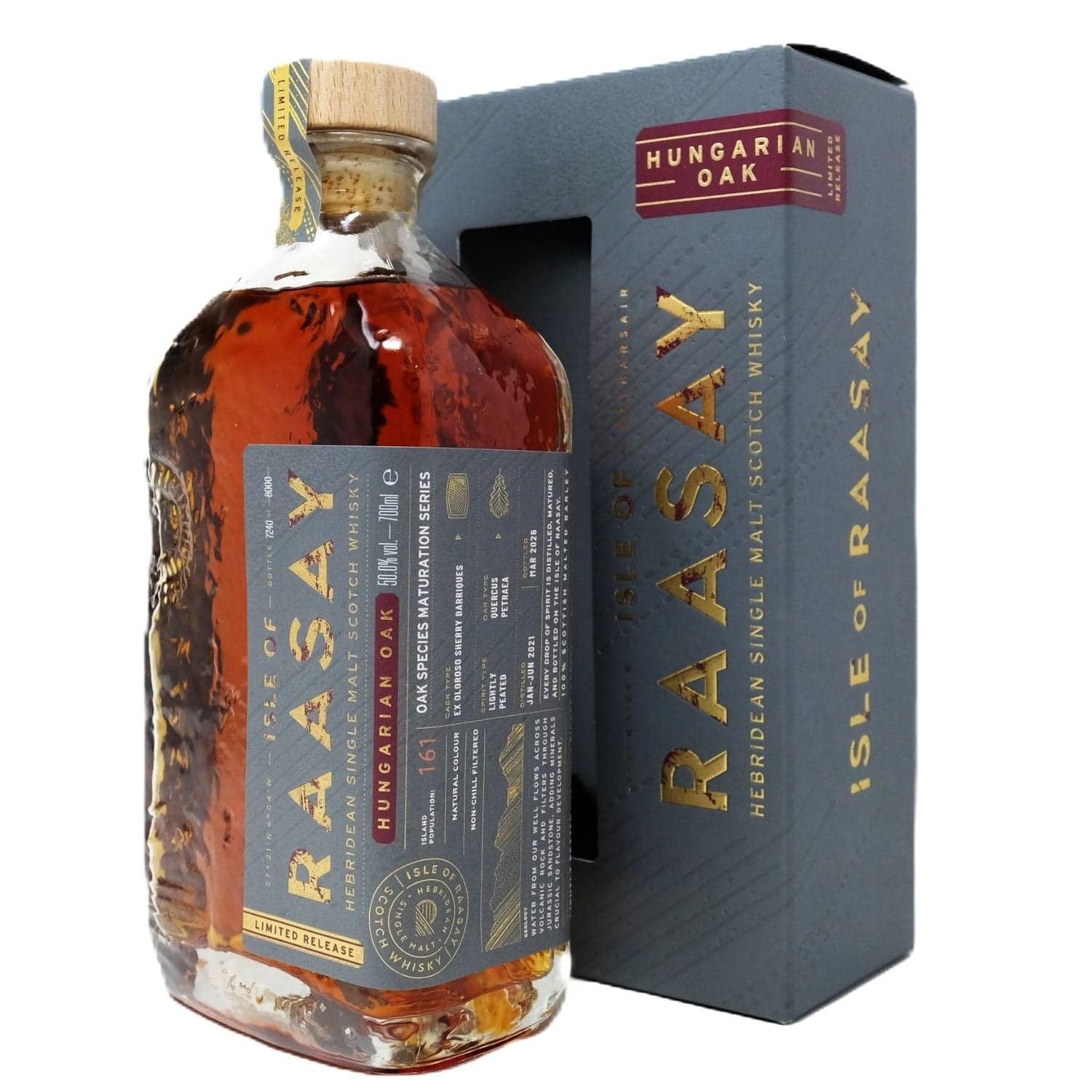 Isle of Raasay Hungarian Oak Whisky 70cl