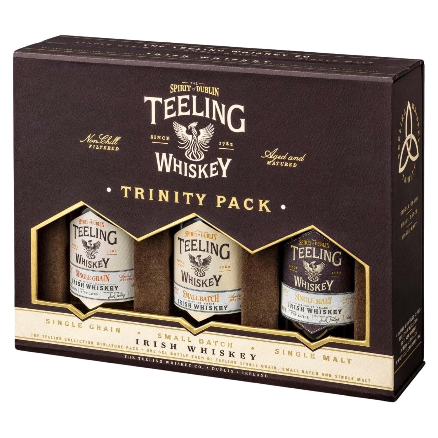 Teeling Whiskey Trinity Miniatures Gift Pack 3 x 5cl