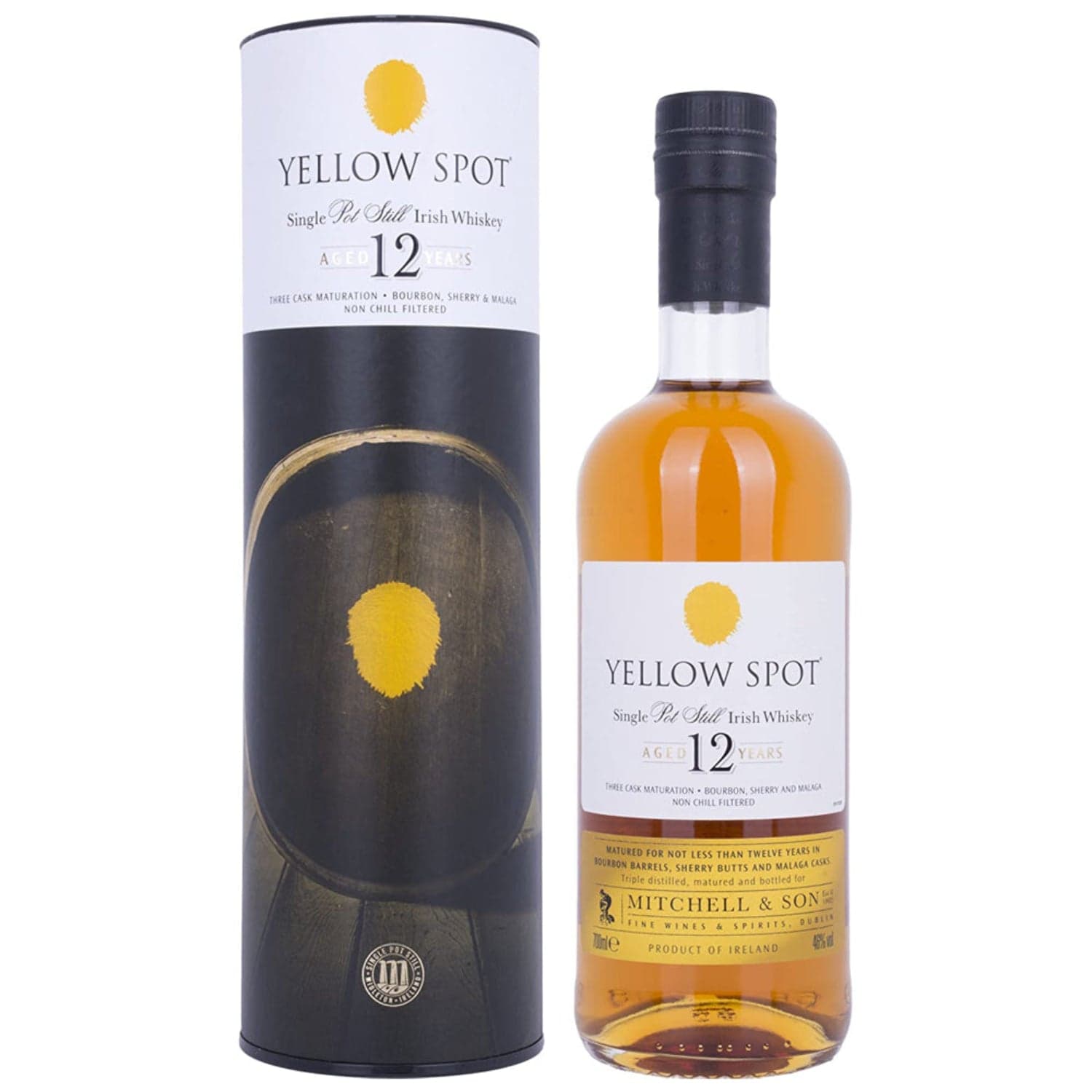 Yellow Spot 12 Year Old Irish Whiskey 70cl